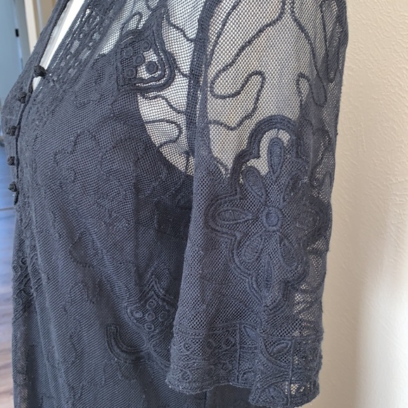 LUCKY BRAND Black lace dress - Picture 3 of 10